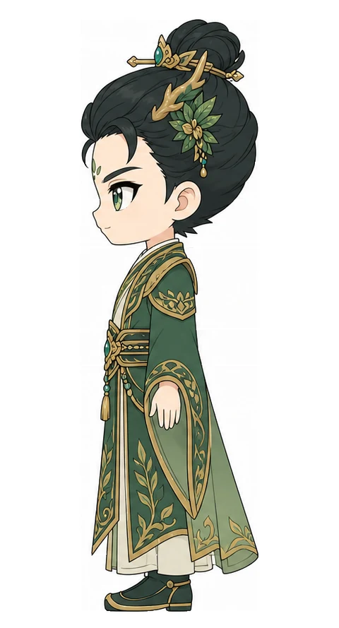 潛龍之王「墨鱗」(他) 側面(上色)